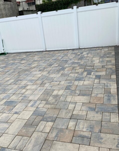 Pavers stones work