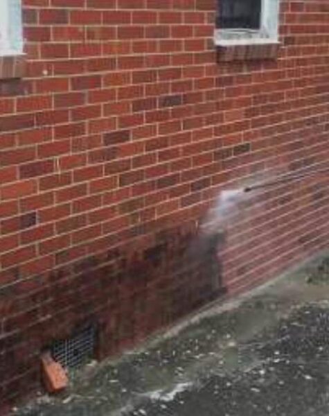 Pressure wash
